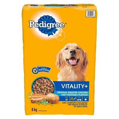 Nourriture sèche pour chiens adultes PEDIGREE Petits chiens+ saveur de poulet rôti et de légumes 66" x  86"