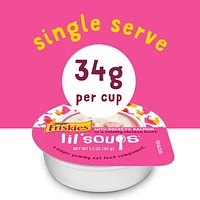 Friskies Lil' Soups Salmon in Chicken Broth, Cat Food Complement 34g, 34 g