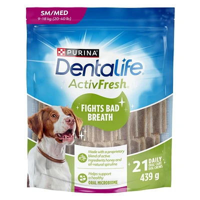 DentaLife ActivFresh Moyennes Gâteries à Mâcher pour Soins Buccodentaires Quotidiens 172-745g