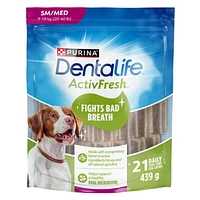 DentaLife ActivFresh Moyennes Gâteries à Mâcher pour Soins Buccodentaires Quotidiens 172-745g