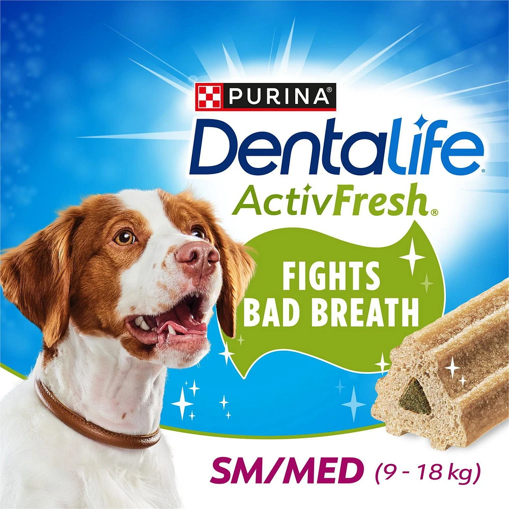 DentaLife ActivFresh Moyennes Gâteries à Mâcher pour Soins Buccodentaires Quotidiens 172-745g