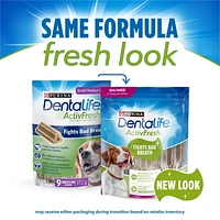 DentaLife ActivFresh Moyennes Gâteries à Mâcher pour Soins Buccodentaires Quotidiens 172-745g