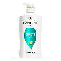 Pantene Smooth & Sleek 72 HR Smoothness Shampoo, 820ML