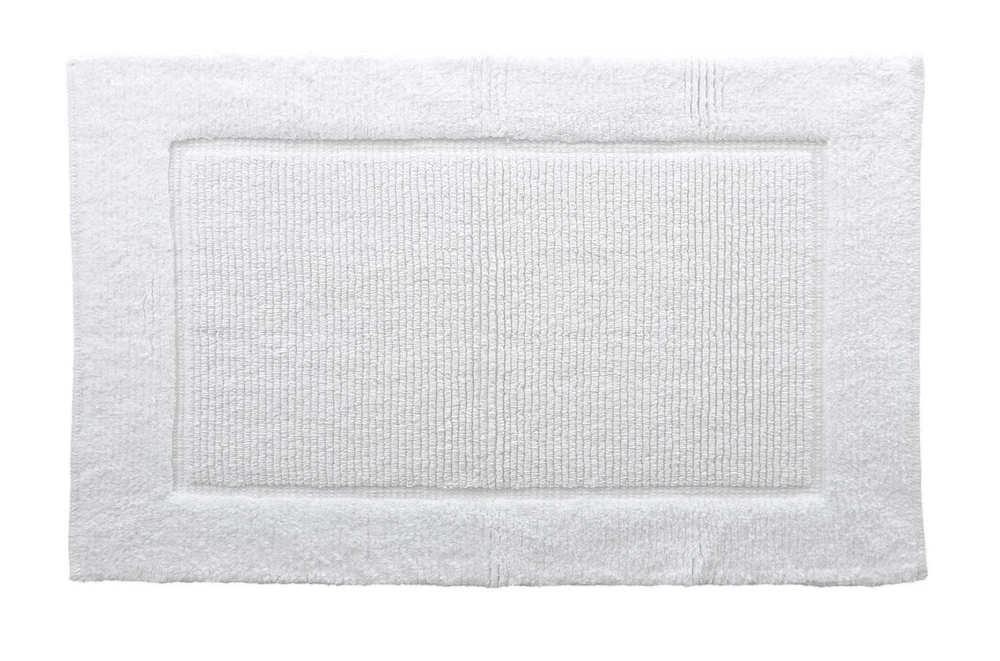 MODA PRIMA SUPER SOFT BATH MAT WHITE 21" x 34"