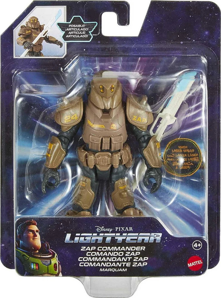 Disney Pixar Lightyear ZAP Commander Marquam Action Figure