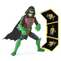 Batman 4-inch Robin Action Figure with 3 Mystery Accessories, for Kids Aged 3 and up