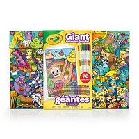 Crayola Giant Colouring Page Set, Giant colouring pages