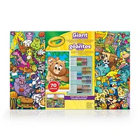 Crayola Giant Colouring Page Set, Giant colouring pages