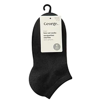 George Boys' 4 Pack Low-Cut Socks