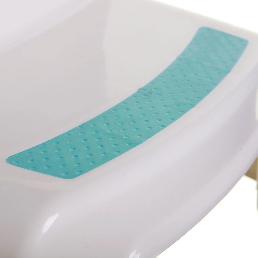 Escabeau 2 marches de Dreambaby® - Aqua et blanc