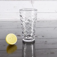 Mainstays Tritan 22-Ounce Clear Hammered Tumbler, HAMMERED TUMBLER