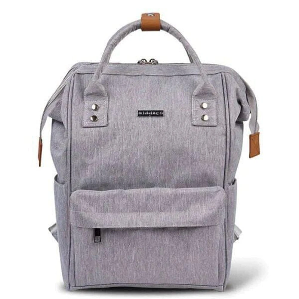 Bababing Diaper Bag - Mani Backpack - Navy - Affordable and Practical - Converts to Tote Bag with Carry Handles - Includes Free Pushchair Clips for Easy Attachment - Stylish and Functional for Parents on the Go