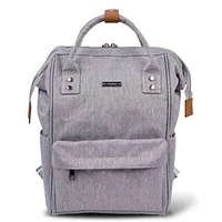 Bababing Diaper Bag - Mani Backpack - Navy - Affordable and Practical - Converts to Tote Bag with Carry Handles - Includes Free Pushchair Clips for Easy Attachment - Stylish and Functional for Parents on the Go