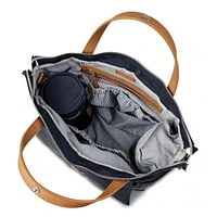 Bababing Diaper Bag - Erin Backpack - Grey Marl - Unisex and Multi-Functional - Large Main Compartment for Nappies, Wipes, Creams, Clothing, Muslins, and Toys - Ideal for Parents on the Go