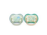 Suce ultra-aérée Philips Avent, étoile souriante / hibou,SCF376/18 Suce ultra-aérée Avent étoile souriante / hibou