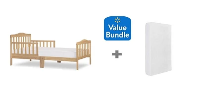 Lit pour tout-petit Finley Concord Baby + Matelas - Paquet
