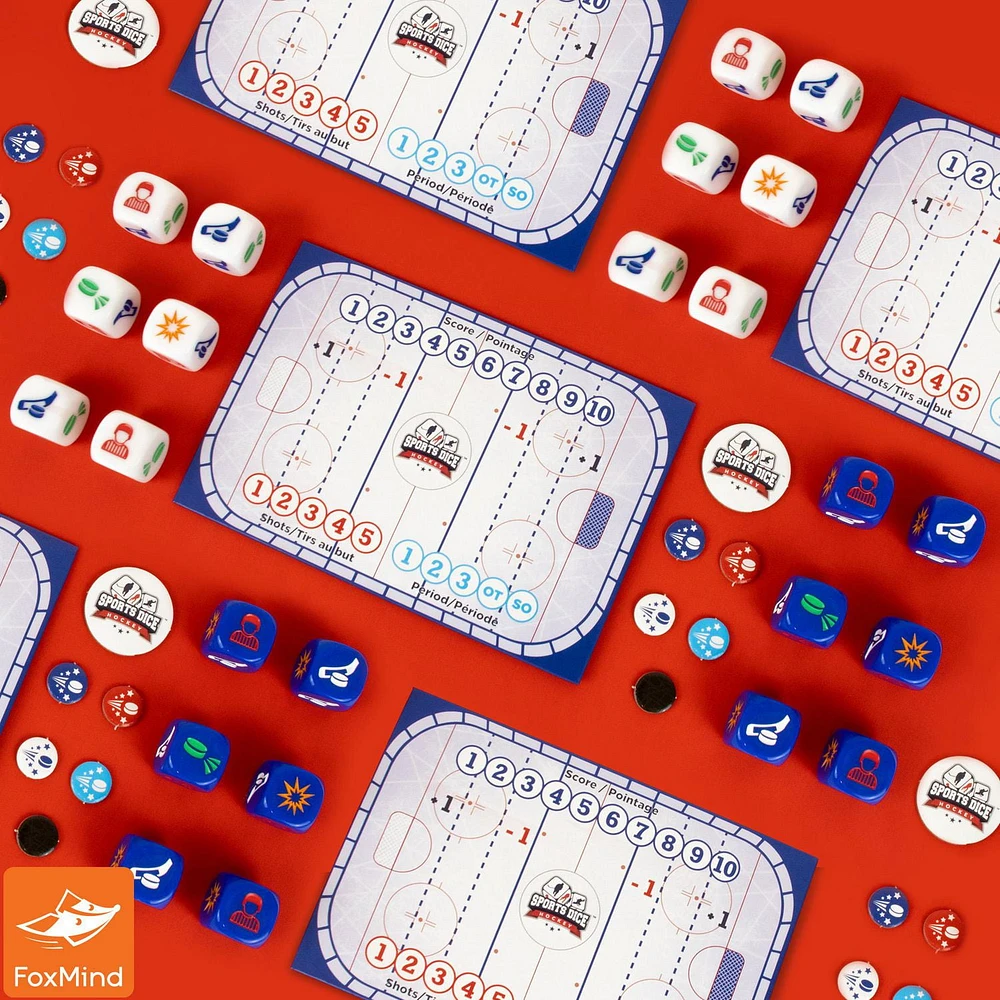 Sports Dice Hockey, Dice Rolling Game