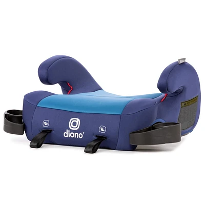 Siège d'auto rehausseur sans dossier à 2 verrous Diono Solana® Pour enfant de 40 à 120 lb