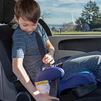 Siège d'auto rehausseur sans dossier à 2 verrous Diono Solana® Pour enfant de 40 à 120 lb