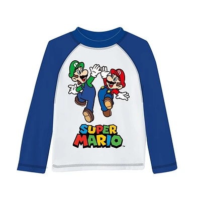RASHGUARD DE BAIN Rashguard Mario pour garçons