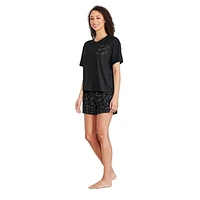 George Women's Pajama Tee 2-Piece Set, Sizes XS-XL