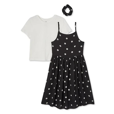 Ensemble 3 pièces avec robe George pour filles Tailles TP–TG