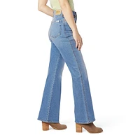 Signature by Levi Strauss & Co.MD Jean évasé taille haute d’époque pour femme