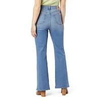 Signature by Levi Strauss & Co.MD Jean évasé taille haute d’époque pour femme