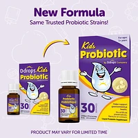 Ddrops® Kids Probiotic, 9 ml, 30 servings