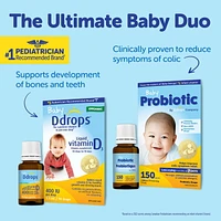 Baby Ddrops® Liquid Vitamin D3 Vitamin Supplement, 400 IU, 2.5 ml, 90 drops