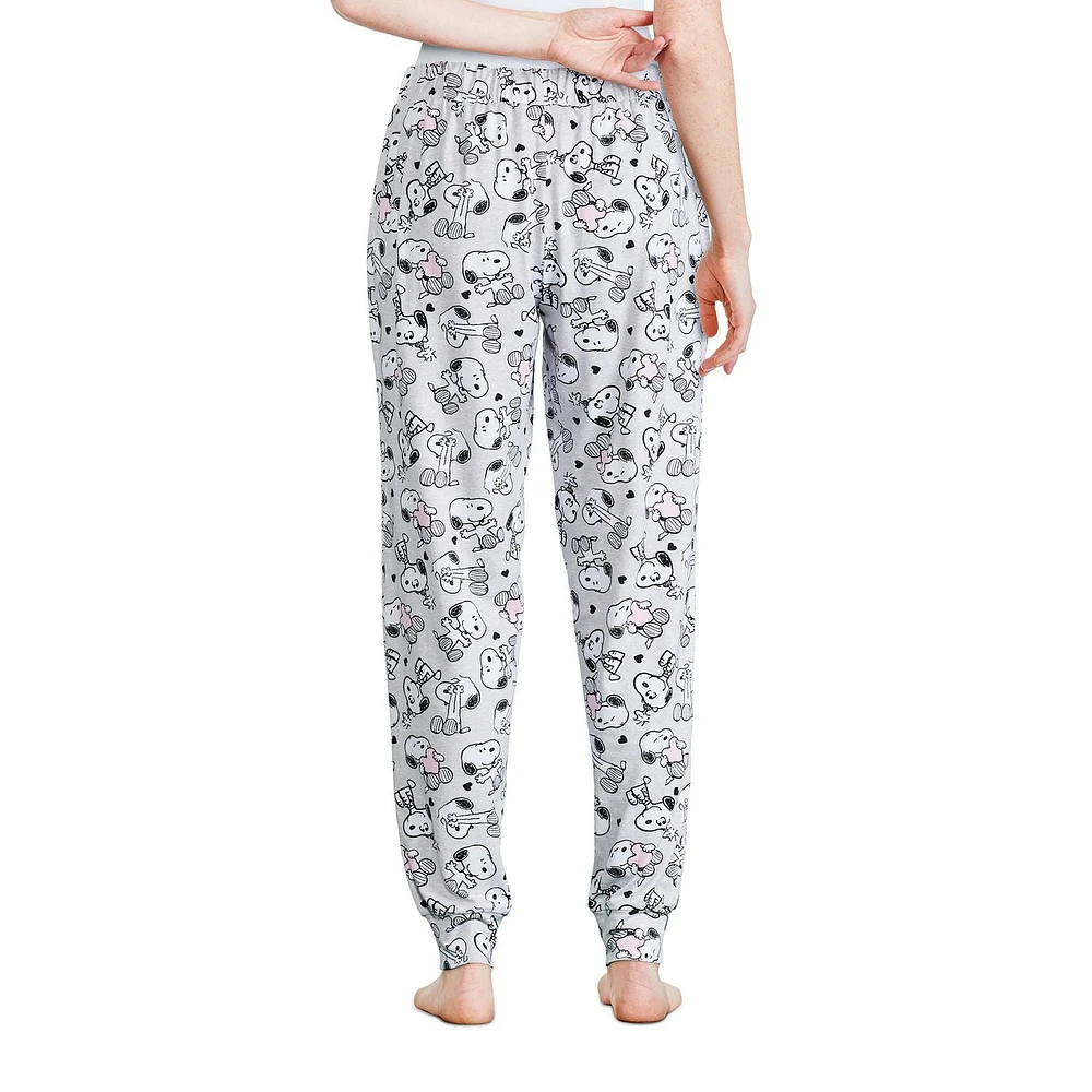 Jogger de nuit Snoopy Peanuts pour femmes Tailles TP–TG