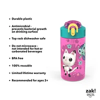 Zak Designs Gabby's Dollhouse 16oz Park Bottle, Gabby 16oz Park Bottle