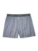 Fruit of the Loom Men's Assorted Blues Boxer Shorts, 5-Pack