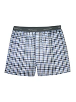 Fruit of the Loom Men's Assorted Blues Boxer Shorts, 5-Pack