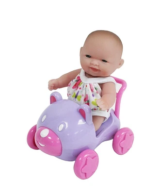 My Sweet Baby Mini Doll PlaysetTeddy Carriage