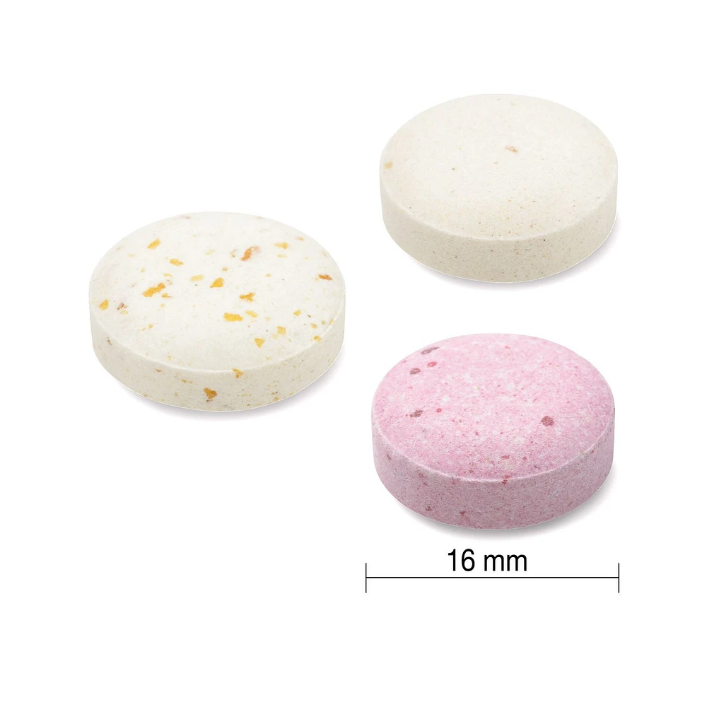 Jamieson Vitamine C à croquer 500 mg - 3 saveurs assorties 100 + 20 comprimés à croquer