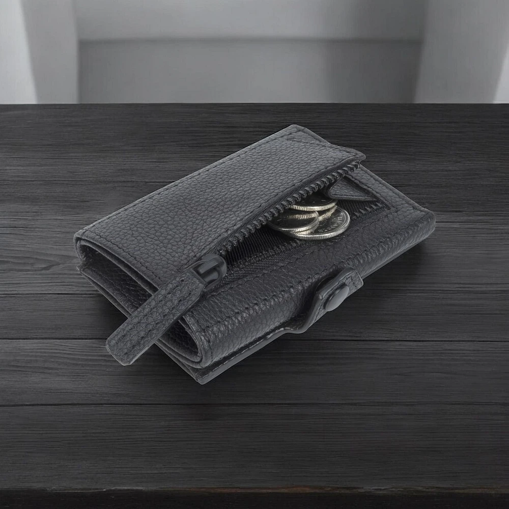 R70 Compart Trifold Card Case With Rfid