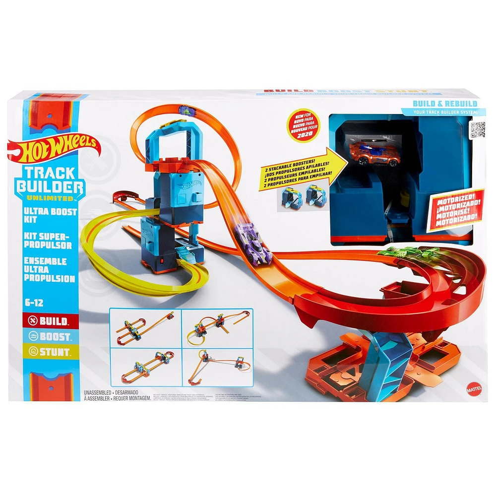 Hot Wheels Track Builder Unlimited Ultra Boost Kit Trackset