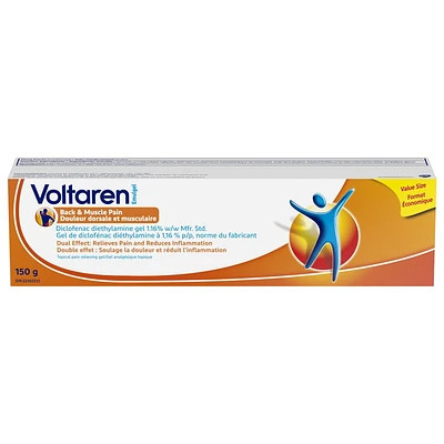 VOLTAREN Emulgel Back & Muscle Pain 150g, 150g
