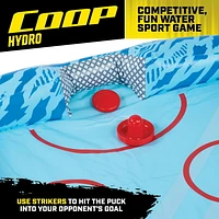 Coop Hydro Hockey Inflatable Water Floating Table Hockey Set, Pool Toy for Kids Ages 5+