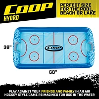 Coop Hydro Hockey Inflatable Water Floating Table Hockey Set, Pool Toy for Kids Ages 5+