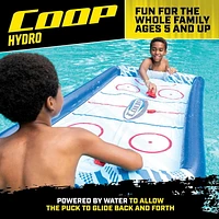 Coop Hydro Hockey Inflatable Water Floating Table Hockey Set, Pool Toy for Kids Ages 5+