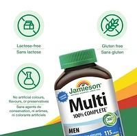 Jamieson 100% Complete Multivitamin for Men, 115 Caplets