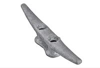 Blue Dog Marine Cleat 6" Inch Hot Dipped Galvanized Cast Iron Boat Cleats, Rope Cleat, Boat Dock Cleats