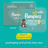 Pampers Baby Dry Diapers - Jumbo Bag, Sizes 1-6