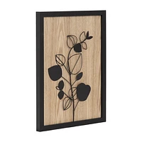 hometrends Botanical Framed Wire Art