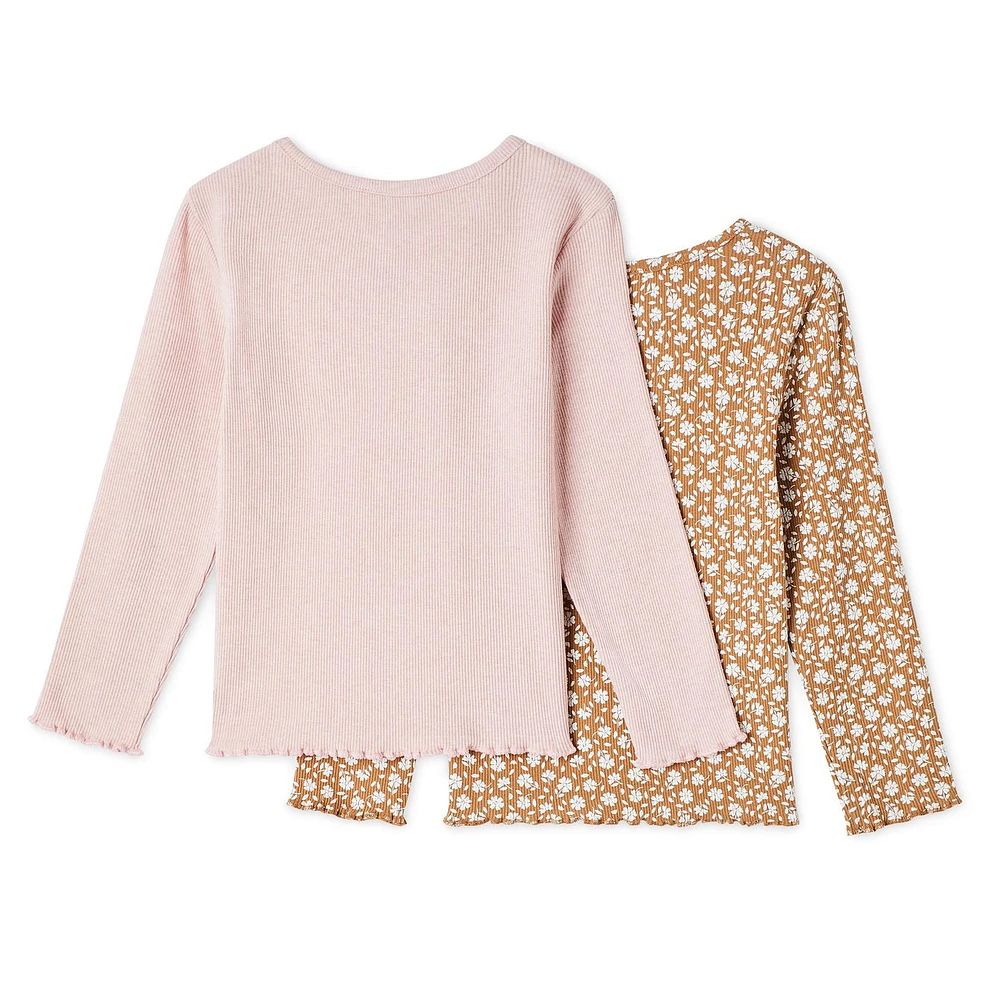 George Toddler Girls' Rib Tee 2-Pack