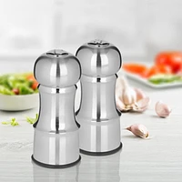 4.5" SALT&PEPPER SHAKER SS FNSH UNFILL, Salt & pepper shakers