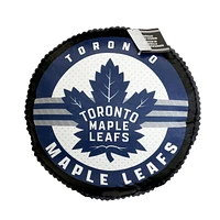 NHL Toronto Maple Leafs Puck Pillow, 20", NHL Toronto Maple Leafs Puck Pillow