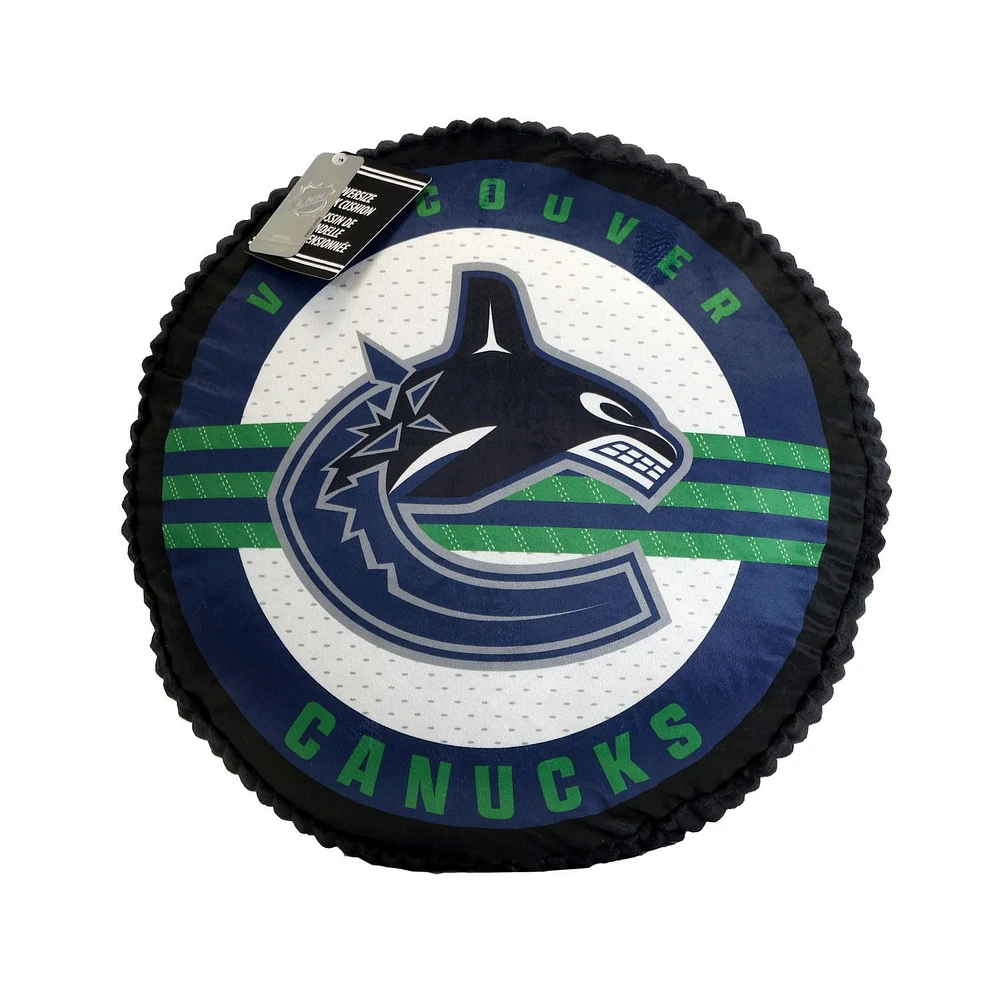 NHL Vancouver Canucks Puck Pillow, 20"